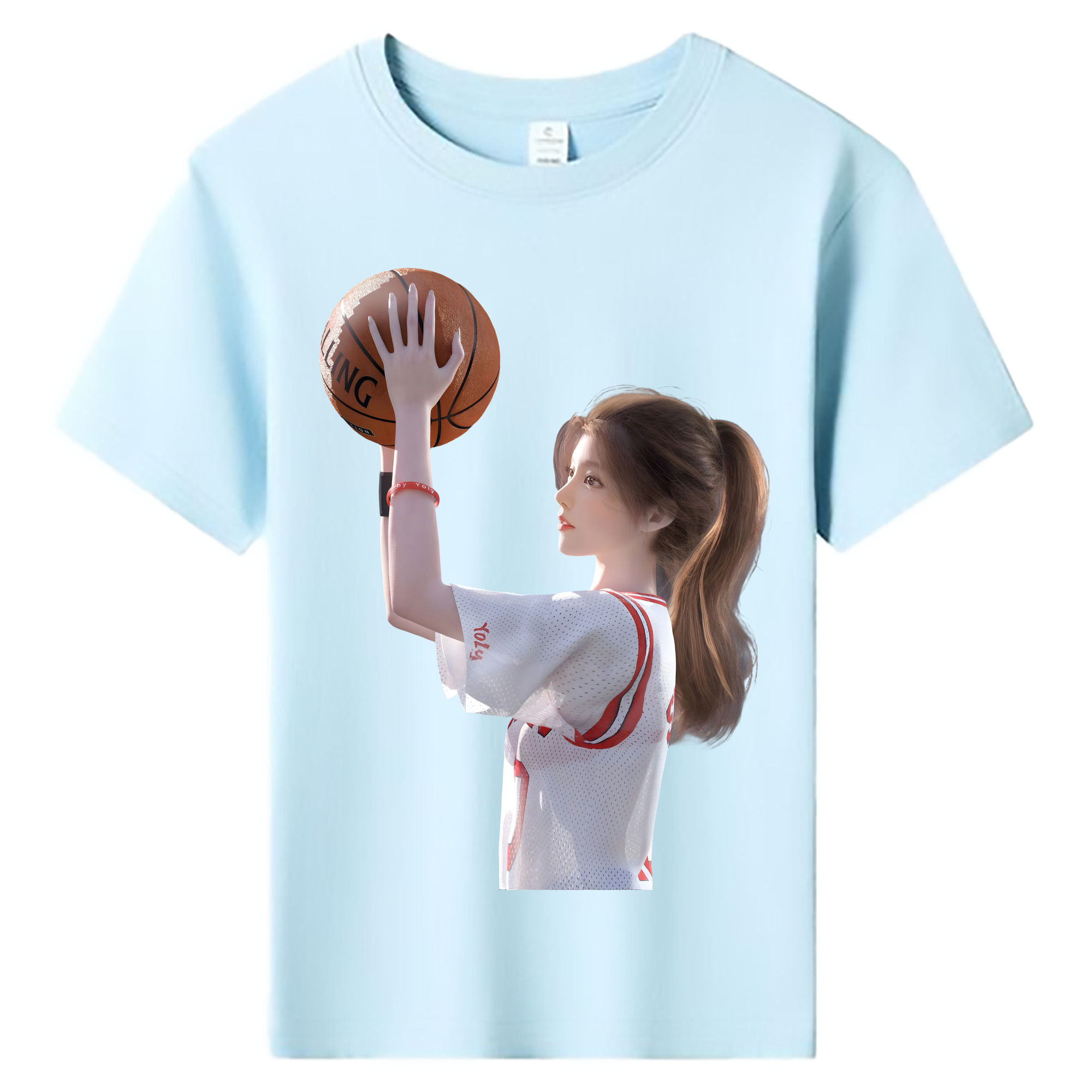 （画像用） SLAM DUNK／スラムダンク 綿100％キッズTシャツ（フロントプリント）